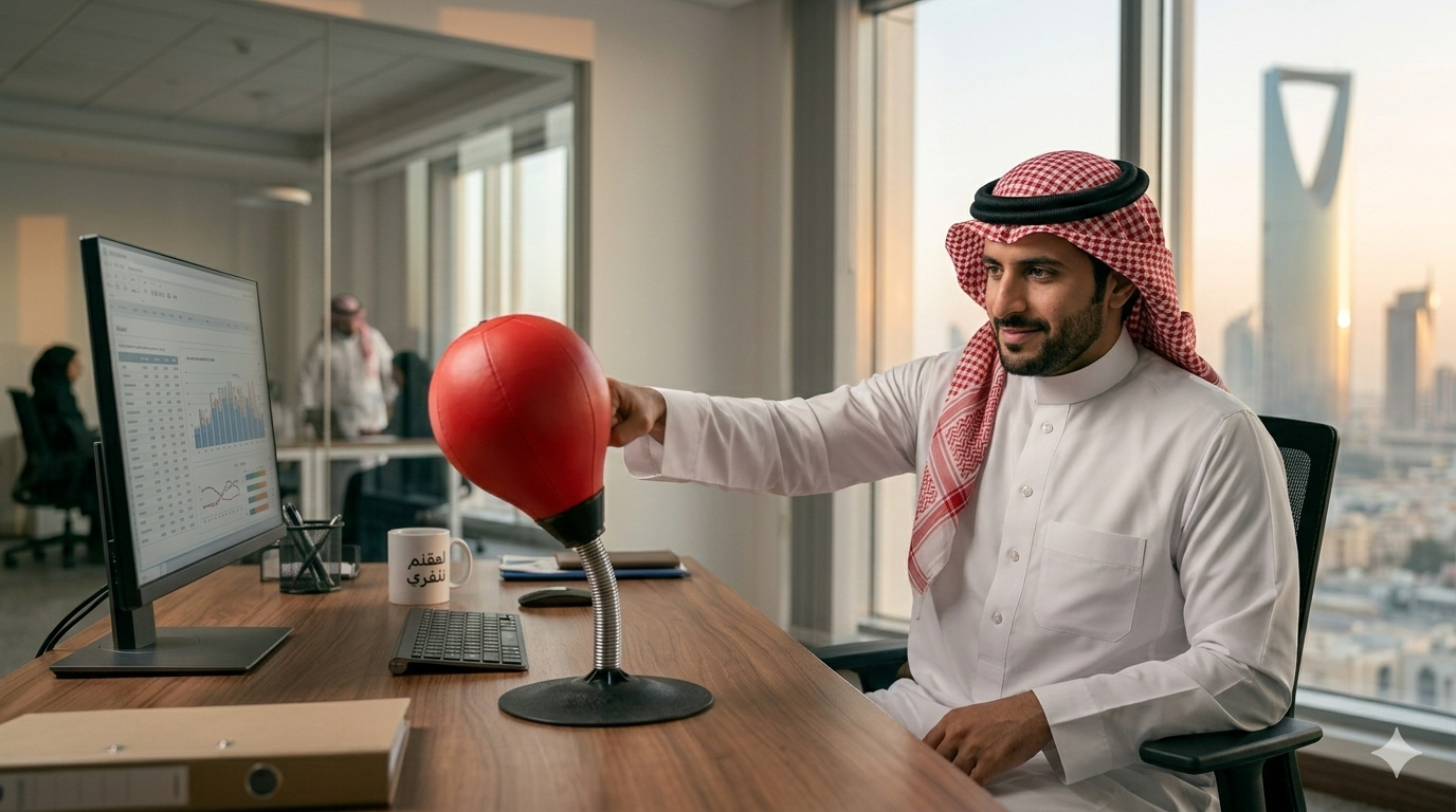 كيس الملاكمة المكتبي